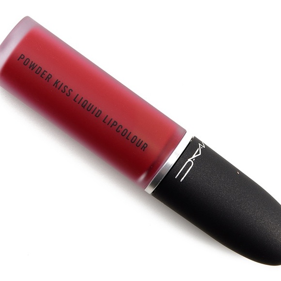 (LGSF) NEW MAC Powder Kiss Liquid Lipcolour *HAUTE PANTS* / 0.17 oz / New In Box - Picture 5 of 13